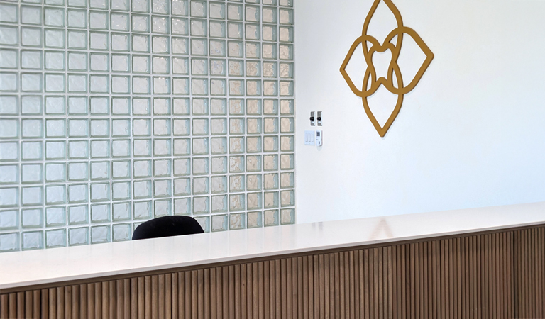 Nettoyage après construction d'Orthodontistes Québec.