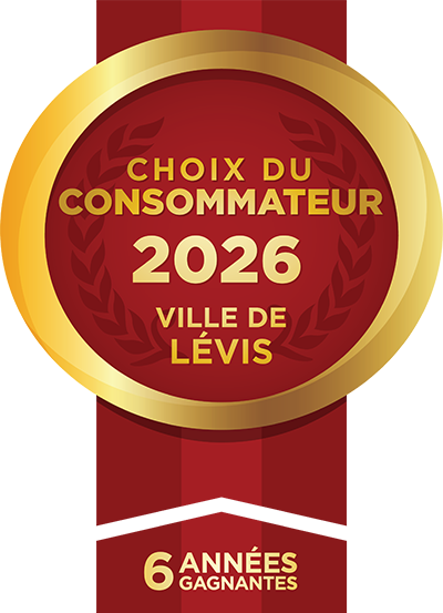 Choix du consommateur 2026 dans la ville de Lévis.